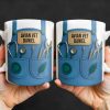 Avian Vet Customizable Mug With Medical Instruments - Personalized Custom Coffee Mug - DOC049_MG Avian Vet Customizable Mug With Medical Instruments - Personalized Custom Coffee Mug - DOC049_MG