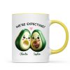 Avocado Couple Expecting Parents Pregnancy Announcement Keepsake Personalized Mug Avocado Couple Expecting Parents Pregnancy Announcement Keepsake Personalized Mug
