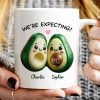 Avocado Couple Expecting Parents Pregnancy Announcement Keepsake Personalized Mug Avocado Couple Expecting Parents Pregnancy Announcement Keepsake Personalized Mug