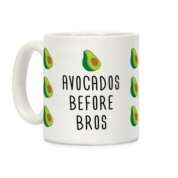 Avocados Before Bros Coffee Mug Avocados Before Bros Coffee Mug