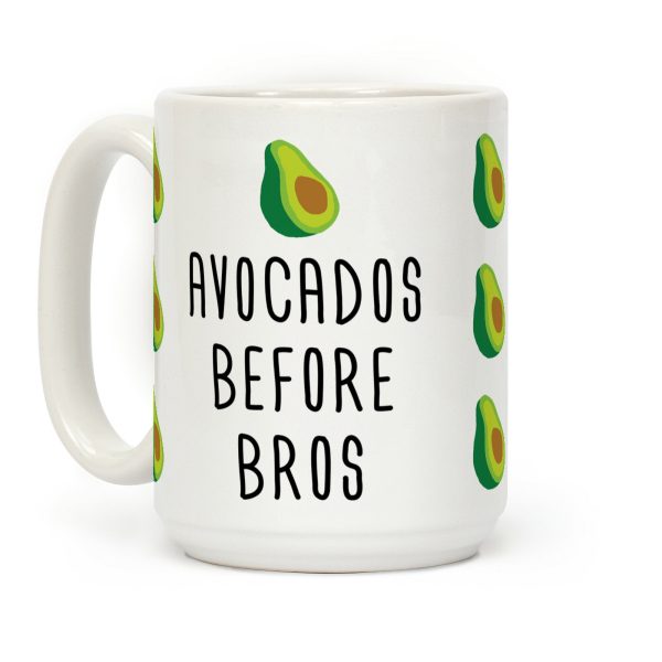 Avocados Before Bros Coffee Mug Avocados Before Bros Coffee Mug