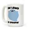 Aw Lawd He Spoopin' Ghost Parody Coffee Mug Aw Lawd He Spoopin' Ghost Parody Coffee Mug