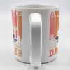 Awesome Like My Daughter, Cartoon Characters And City Skyline - Personalized Custom Coffee Mug - DAD132_MG