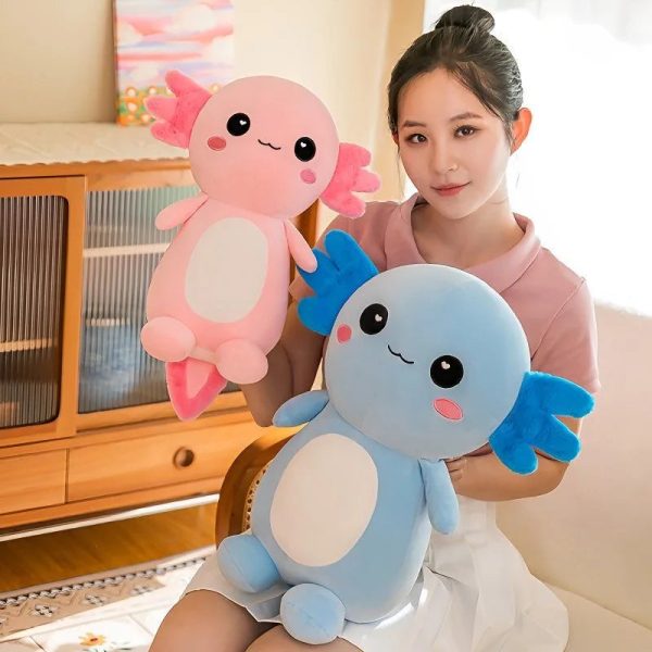 Axolotl Plush Toy Soft Salamander Plushie