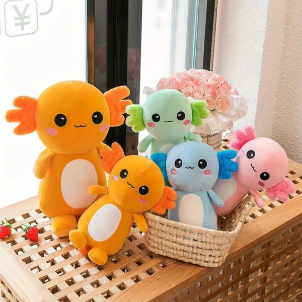 Axolotl Plush Toy Soft Salamander Plushie