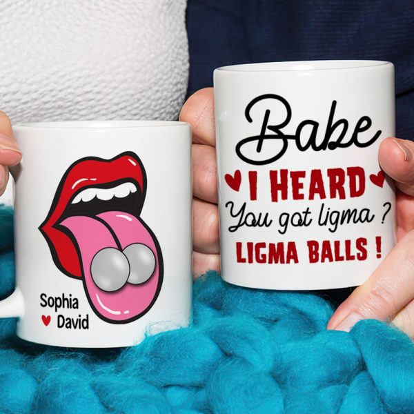 Babe, You Got Ligma Balls? Personalized Coffee Mug- Gift For Couples - Funny Couple Mug Babe, You Got Ligma Balls? Personalized Coffee Mug- Gift For Couples - Funny Couple Mug
