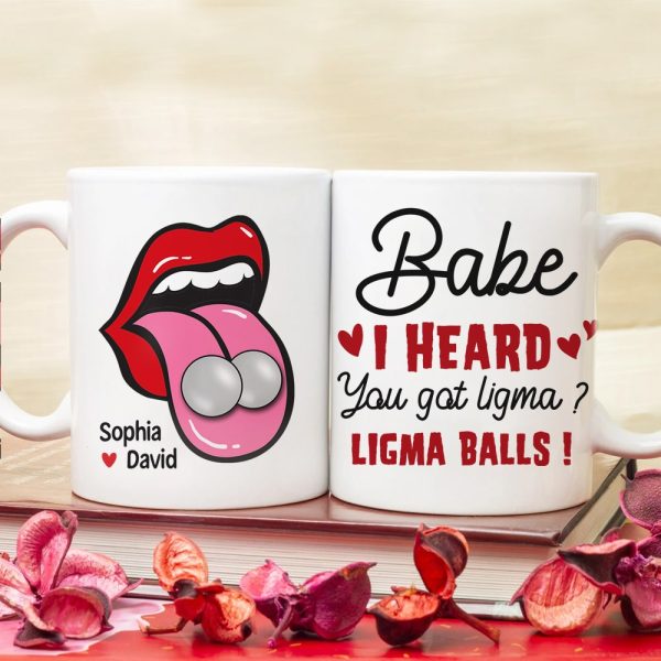 Babe, You Got Ligma Balls? Personalized Coffee Mug- Gift For Couples - Funny Couple Mug Babe, You Got Ligma Balls? Personalized Coffee Mug- Gift For Couples - Funny Couple Mug