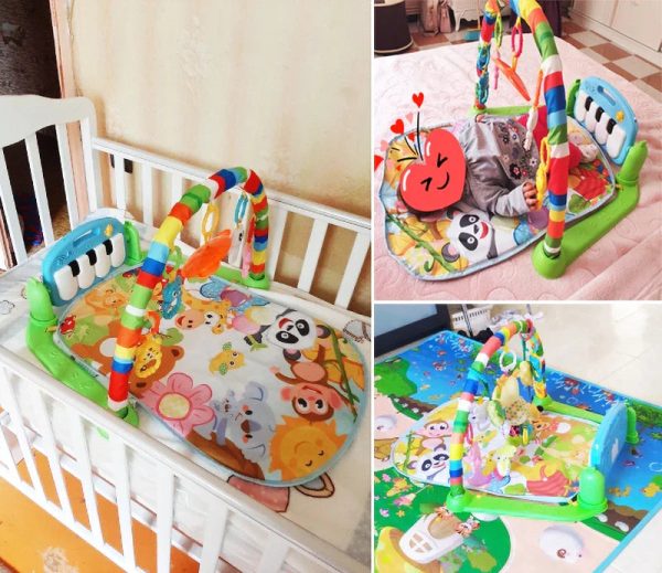 Baby Activity Gym Music Rack Play Mat Kid Rug Baby Activity Gym Music Rack Play Mat Kid Rug