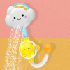 Baby Bath Toy Cloud Shower Head Baby Bath Toy Cloud Shower Head