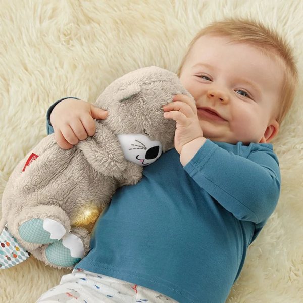 Baby Bear Soothes Otter Plush Toy - Musical Sleep Companion for Kids
