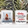 Baby, It's Cold Outside, Couple Gift, Personalized Coffee Mug, Naughty Couple Mug, Christmas Gift