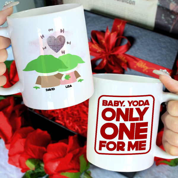 Baby Only One For Me, Naughty Couple White Mug Baby Only One For Me, Naughty Couple White Mug