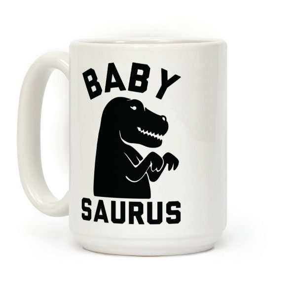 Baby Saurus Girl Coffee Mug Baby Saurus Girl Coffee Mug