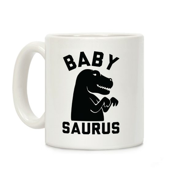 Baby Saurus Girl Coffee Mug Baby Saurus Girl Coffee Mug