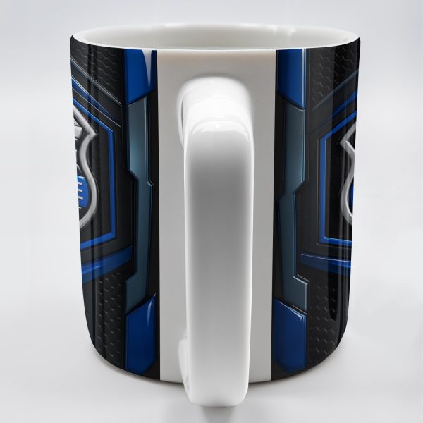 Back The Blue, Shield and Stars - Personalized Custom Coffee Mug - OFC018_MG Back The Blue, Shield and Stars - Personalized Custom Coffee Mug - OFC018_MG