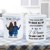 Back View Besties To My Bestie Personalized Mug, Christmas Gift For Best Friends, BFF Back View Besties To My Bestie Personalized Mug, Christmas Gift For Best Friends, BFF