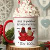 Back View Pajamas Besties I Have 99 Problems With You It's 100 Personalized Mug, Funny Gift For Besties, Best Friends, Sisters Back View Pajamas Besties I Have 99 Problems With You It's 100 Personalized Mug, Funny Gift For Besties, Best Friends, Sisters
