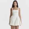 Backless Large Bow Mini Dress Backless Large Bow Mini Dress