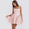 Backless Large Bow Mini Dress Backless Large Bow Mini Dress