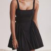 Backless Large Bow Mini Dress Backless Large Bow Mini Dress
