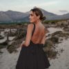 Backless Large Bow Mini Dress Backless Large Bow Mini Dress