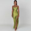 Backless Sleeveless Slim Long Dresses Backless Sleeveless Slim Long Dresses