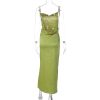 Backless Sleeveless Slim Long Dresses Backless Sleeveless Slim Long Dresses