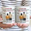 Backside The Only Thing Better Is Watching You Being A Dad - Personalized Mug Backside The Only Thing Better Is Watching You Being A Dad - Personalized Mug