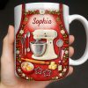 Bake The World A Better Place Kitchen Delights - Personalized Custom Coffee Mug - HOB027_MG
