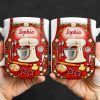 Bake The World A Better Place Kitchen Delights - Personalized Custom Coffee Mug - HOB027_MG
