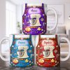 Bake The World A Better Place Kitchen Delights - Personalized Custom Coffee Mug - HOB027_MG