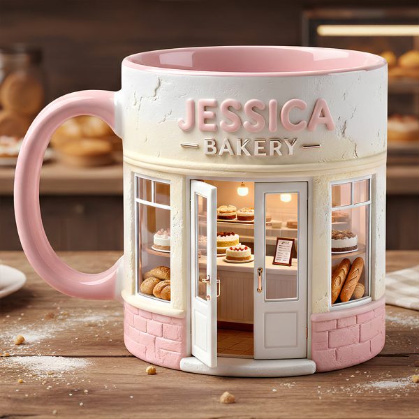 Bakery Shop Accent Mug - Personalized Gifts For Bakers 03KIDT230126 Bakery Shop Accent Mug - Personalized Gifts For Bakers 03KIDT230126