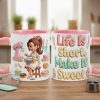 Baking Girl Coffee Mug - Personalized Gifts For Baking Lovers 01pgqn260126 Baking Girl Coffee Mug - Personalized Gifts For Baking Lovers 01pgqn260126