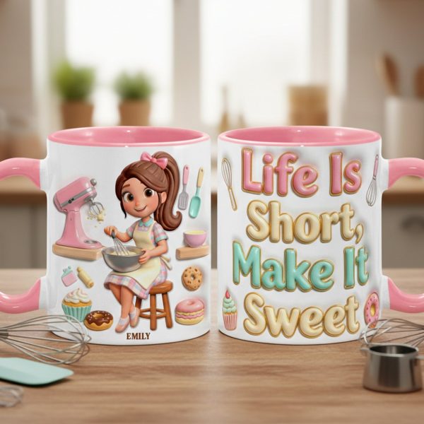 Baking Girl Coffee Mug - Personalized Gifts For Baking Lovers 01pgqn260126 Baking Girl Coffee Mug - Personalized Gifts For Baking Lovers 01pgqn260126
