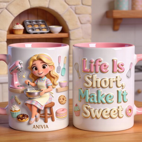Baking Girl Coffee Mug - Personalized Gifts For Baking Lovers 01pgqn260126 Baking Girl Coffee Mug - Personalized Gifts For Baking Lovers 01pgqn260126