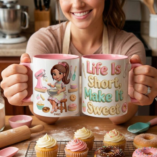 Baking Girl Coffee Mug - Personalized Gifts For Baking Lovers 01pgqn260126 Baking Girl Coffee Mug - Personalized Gifts For Baking Lovers 01pgqn260126