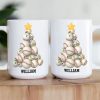 Ball Sport Lover Christmas Tree - Personalized Mug Ball Sport Lover Christmas Tree - Personalized Mug
