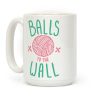 Balls to the Wall (Yarn) Coffee Mug Balls to the Wall (Yarn) Coffee Mug