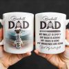 Baseball Dad, Heart Full Message - Personalized Custom Coffee Mug - DAD135_MG Baseball Dad, Heart Full Message - Personalized Custom Coffee Mug - DAD135_MG
