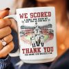 Baseball Dad We Scored A Home Run When We Got You - Personalized Mug Baseball Dad We Scored A Home Run When We Got You - Personalized Mug