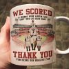 Baseball Dad We Scored A Home Run When We Got You - Personalized Mug Baseball Dad We Scored A Home Run When We Got You - Personalized Mug
