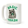 Basic Trash Coffee Raccoon Coffee Mug Basic Trash Coffee Raccoon Coffee Mug