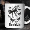 Bat Shit Crazy Coquette Bats Personalized Mug, Funny Halloween Gift with Custom Name Bat Shit Crazy Coquette Bats Personalized Mug, Funny Halloween Gift with Custom Name