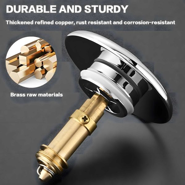 Bathroom Sink Plug Pop-Up Drain Filter Bathroom Sink Plug Pop-Up Drain Filter
