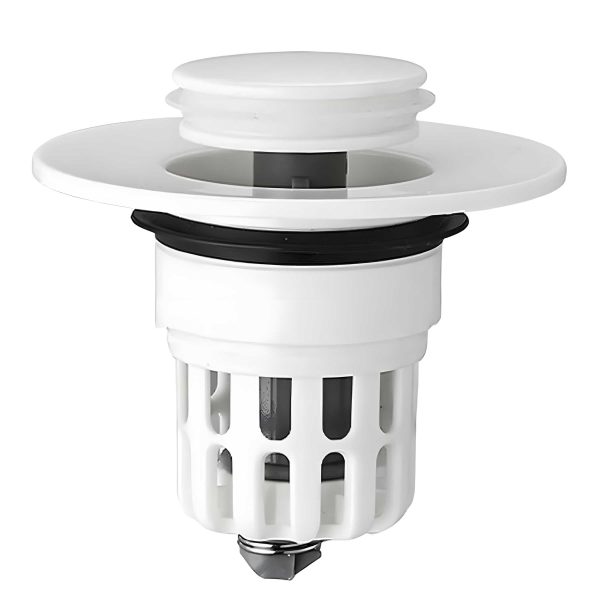 Bathroom Sink Plug Pop-Up Drain Filter Bathroom Sink Plug Pop-Up Drain Filter
