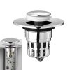 Bathroom Sink Plug Pop-Up Drain Filter Bathroom Sink Plug Pop-Up Drain Filter