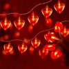 Battery Operated Heart String Lights for Valentine’s Day