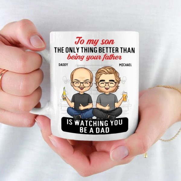 Be Loved For The Rest Of Your Life - Family Personalized Custom Mug - Father's Day, Gift for Son Be Loved For The Rest Of Your Life - Family Personalized Custom Mug - Father's Day, Gift for Son