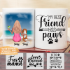 Beach Bikini And Dogs Coffee Mug Beach Bikini And Dogs Coffee Mug