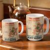 Beach Father Grandpa Calendar The Legend Has Retired - Gift For Father - Personalized White Edge-to-Edge Mug Beach Father Grandpa Calendar The Legend Has Retired - Gift For Father - Personalized White Edge-to-Edge Mug